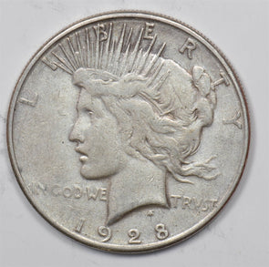 US 1928 -S Better Date Silver Peace Dollar Silver Peace Dollar U0829 combine sh