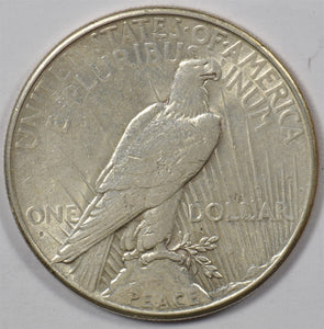 1926-S Peace Dollar Silver Ch.Au U0579