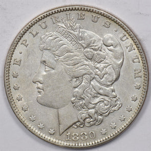 1880-O Morgan Dollar Silver Nice Choice AU U0758