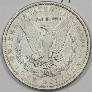 US 1878 Silver Morgan Dollar REV of '79" Silver Morgan Dollar AU REV of '79" U1