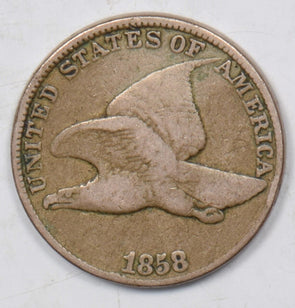 US 1858 Flying Eagle Cent Penny Flying Eagle Cent Penny U0819 combine shipping