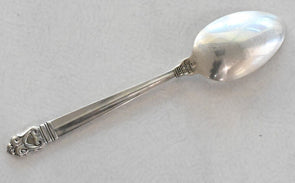 1 ONE Sterling Silver Teaspoon International Royal Dansih 6'' 32.1 grams from th