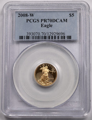 2008-W Gold Eagle Set of 4 PCGS PR70DCAM PC1685