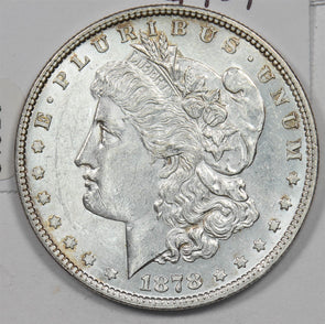 US 1878 Silver Morgan Dollar 7TF REV 78 Silver Morgan Dollar Bu 7TF REV 78 U102