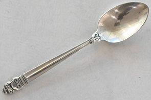 1 ONE Sterling Silver Teaspoon International Royal Dansih 6'' 32.1 grams from th