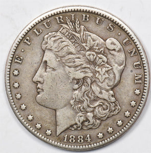 US 1884 -CC Better Date Silver Morgan Dollar Silver Morgan Dollar U0818 combine