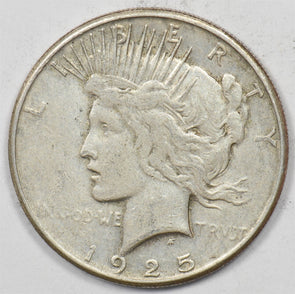 US 1925 -S Silver Peace Dollar Silver Peace Dollar U0985 combine shipping