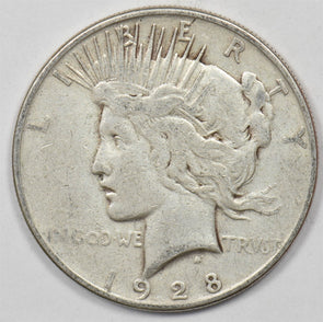 US 1928 -S Silver Peace Dollar Silver Peace Dollar U0973 combine shipping