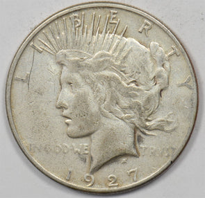 US 1927 -S Silver Peace Dollar Silver Peace Dollar U0977 combine shipping