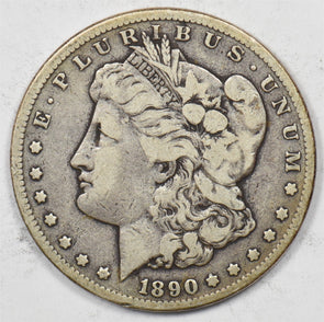 US 1890 -CC Silver Morgan Dollar Silver Morgan Dollar U1007 combine shipping