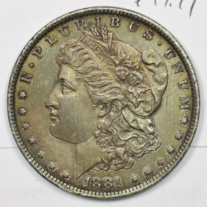 1881-O Morgan Dollar Silver AU/ UNC U0304