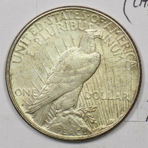 1923-S Peace Dollar Silver AU++ (CH AU) U0270