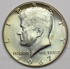 1967 Kennedy Half Dollar Gem BU U0285