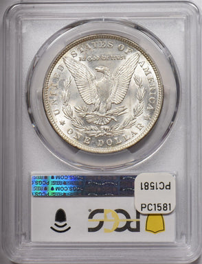 1890 Morgan Dollar Silver Stunning Toning PCGS MS64 PC1581