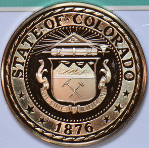 1876 Colorado Recreation Land Souvenir Coin-Medal 292805 combine shipping