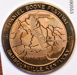 1969 Medal Proof Daniel Boone Bicentennial 490553 combine shipping