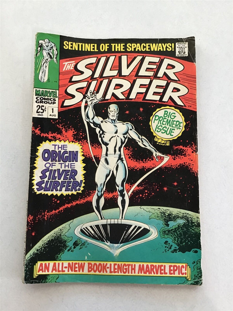 Marvel comics Sentinel of The Spaceways The Silver Surfer issue 1