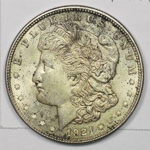 1921 Morgan Dollar Silver UNC U0302