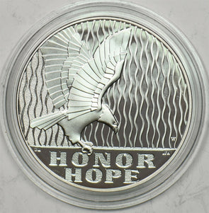 2011 Medal Bird animal 10th Anniv. Of 9/11 Twin Towers. Silver BU0592 combine s