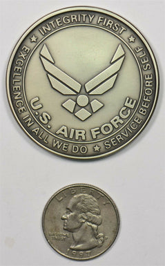 1990 's Air Force Service medallion Copper nickel "UNO AB ALTO" BU0694 combine