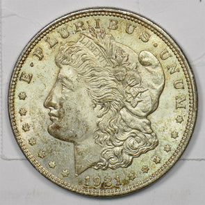 1921 Morgan Dollar Silver UNC U0305