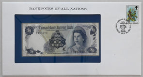 Cayman Islands 1980 Dollar Bank notes of all nations. 15 Cents stamp RC0541 Fish