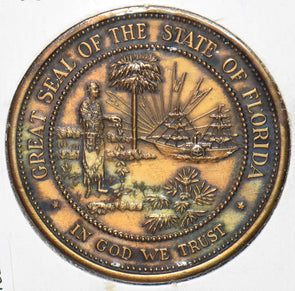 1962 Florida Token Capitol Medal Florida State Capitol TALLAHASSEE 191925 combi