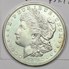 1921 Morgan Dollar Silver UNC U0299