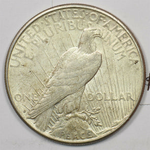 1922-S Peace Dollar Silver AU+ U0275