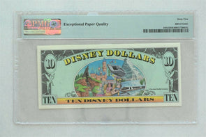 1993 10 Dollars PMG Gem Uncirculated 65EPQ DIS32. Minnie. View of Disneyland P