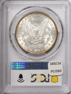 1898 Morgan Dollar Silver Stunning Toning PCGS MS64 PC1580