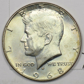 1968-D Kennedy Half Dollar Gem BU U0286