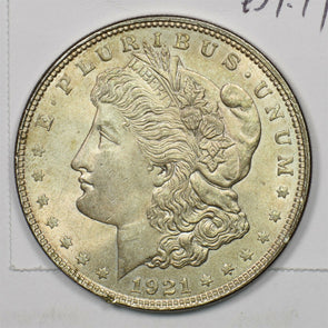 1921 Morgan Dollar Silver UNC U0300