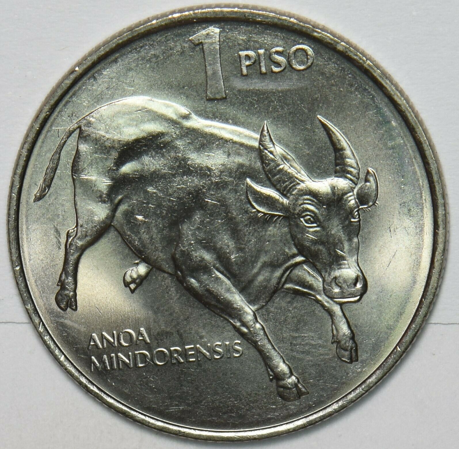 Philippines 1984 Piso Tamaraw Cattle animal 196378 combine shipping ...